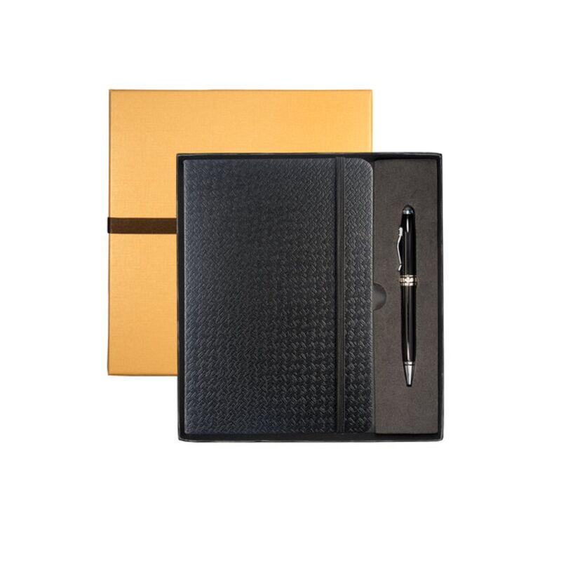 Tuscany™ Textured Journal And Executive Stylus Pen Set Thumbnail