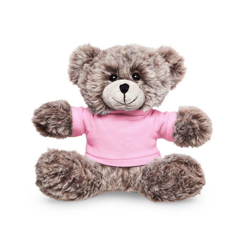 7" Soft Plush Bear With T-Shirt Thumbnail