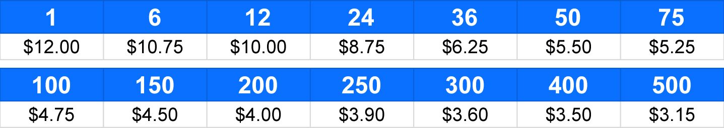 Creative Customizing Full Color Printing Pricing