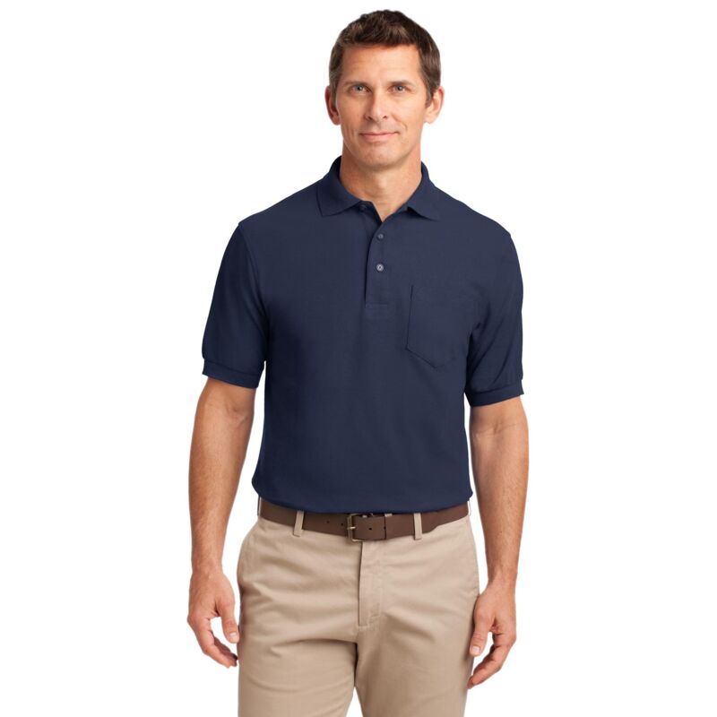 Silk Touch Polo with Pocket Thumbnail