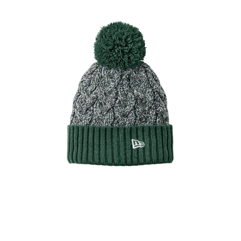 Marled Knit Pom Beanie Thumbnail