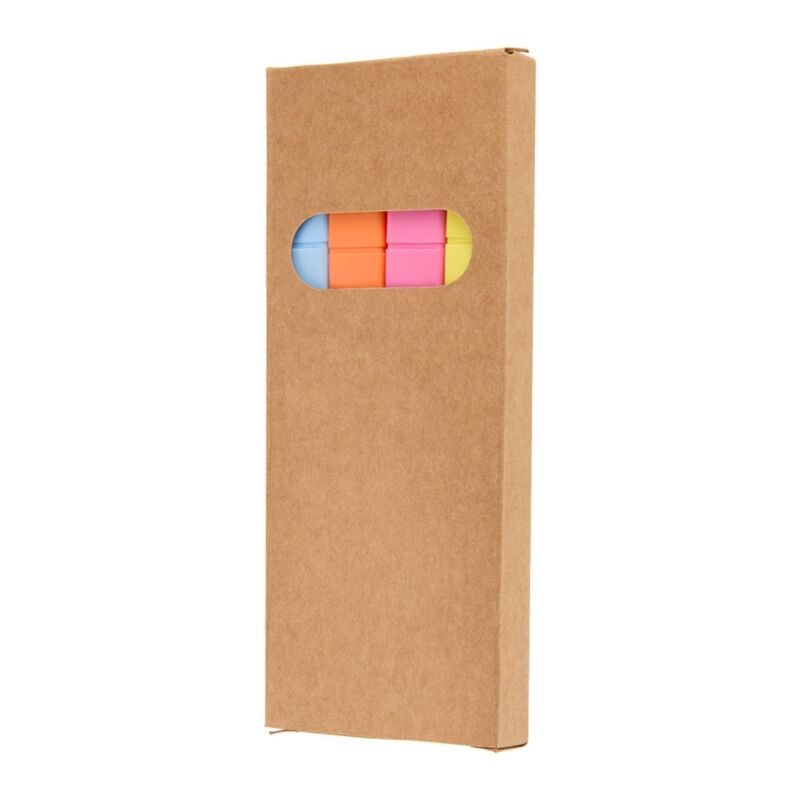 4-Piece Square Recycled Highlighter Set Thumbnail