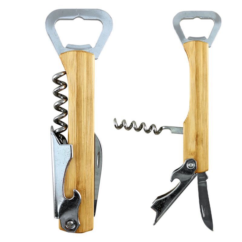 Bamboo 4-In-1 Waiter's Knife Thumbnail