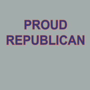 Proud Republican  - Copy of Adult Fan Favorite Hooded Sweatshirt Design