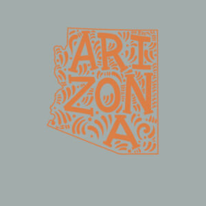 Arizona (Rust) - Copy of Adult Fan Favorite Hooded Sweatshirt Design