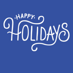Happy Holidays (White) - Unisex Favorite 50/50 Blend T-Shirt Design