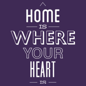 Home Is Where Your Heart Is (White) - Copy of Adult Fan Favorite Hooded Sweatshirt Design