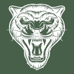 Panther (White) - Unisex Favorite 50/50 Blend T-Shirt Design