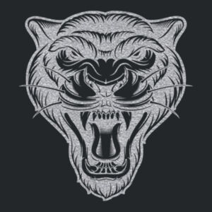 Panther (Metallic Silver) - Youth Favorite 50/50 Blend T-Shirt Design