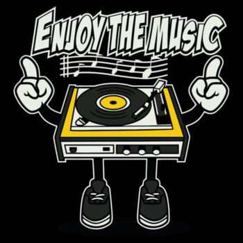 Enjoy The Music - Youth Jersey Short Sleeve Tee Design