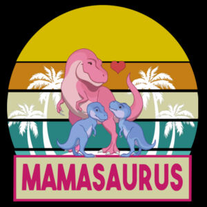 Mamasaurus - Unisex Premium Cotton Long Sleeve T-Shirt Design