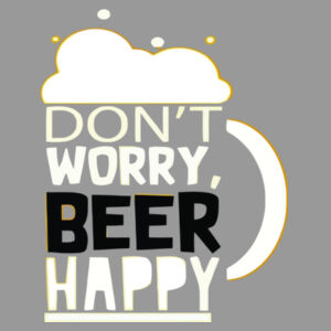 Don't Worry - Unisex Premium Cotton Long Sleeve T-Shirt Design