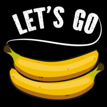 Lets Go Bananas - Unisex Premium Cotton Long Sleeve T-Shirt Design