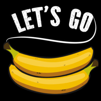 Lets Go Bananas - Unisex Premium Fleece Hooded Sweatshirt Design