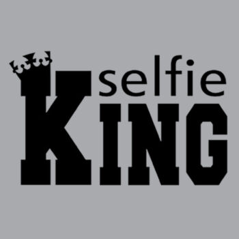 Selfie King - Unisex Premium Fleece Crew Sweatshirt Design