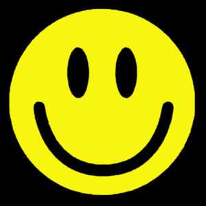 Smiley Face - Unisex Premium Cotton Long Sleeve T-Shirt Design