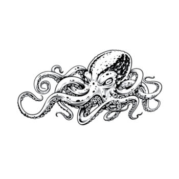 Octopus - Youth Jersey Short Sleeve Tee Design