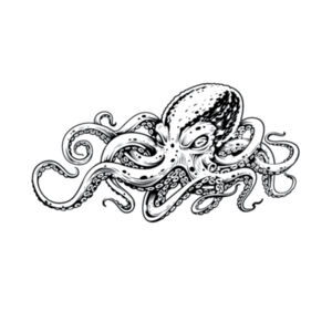 Octopus - Unisex Premium Cotton T-Shirt Design