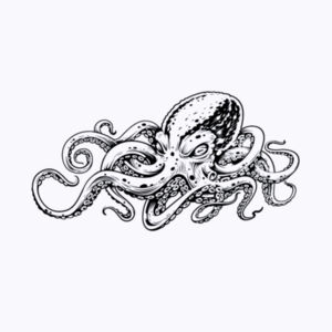 Octopus - Unisex Premium Fleece Hooded Sweatshirt Design