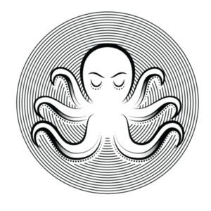Octopus 2 - Unisex Premium Cotton Long Sleeve T-Shirt Design