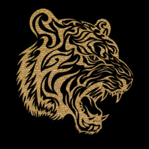 Tiger Gold - Unisex Premium Cotton Long Sleeve T-Shirt Design