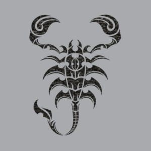 Scorpion Black - Unisex Premium Fleece Crew Sweatshirt Design