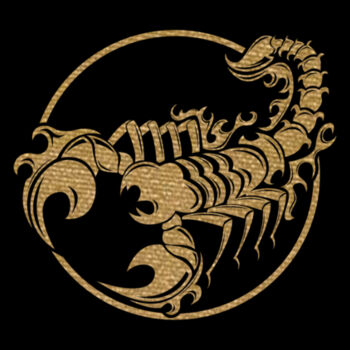 Scorpion 2 Gold - Unisex Premium Cotton T-Shirt Design