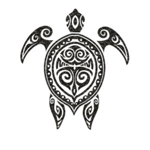 Turtle Black - Women's Premium Cotton T-Shirt Design
