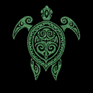 Turtle Green 2 - Unisex Premium Cotton Long Sleeve T-Shirt Design