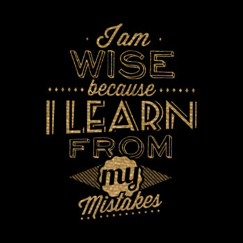 I Am Wise Gold - Unisex Premium Cotton Long Sleeve T-Shirt Design