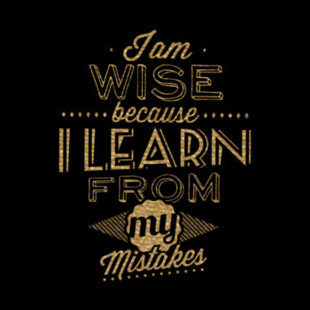 I Am Wise Gold - Unisex Premium Cotton T-Shirt Design