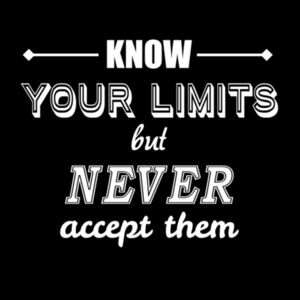 Know Your Limits  Design