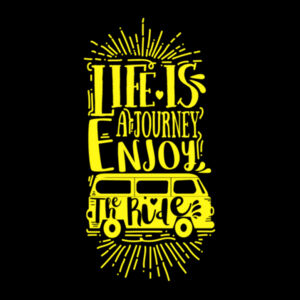 Enjoy The Ride - Unisex Premium Fleece Hooded Sweatshirt Design