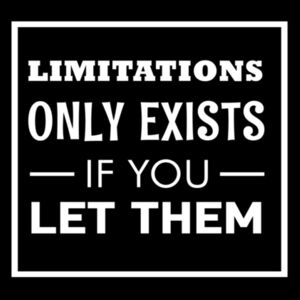 Limitations - Women's Premium Cotton T-Shirt Design