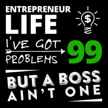 99 Problems White Green - Unisex Premium Cotton T-Shirt Design