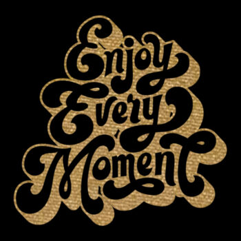 Enjoy Every Moment Gold - Youth Jersey Short Sleeve Tee Design