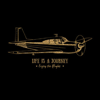 Life Is A Journey Gold - Youth Jersey Short Sleeve Tee Design