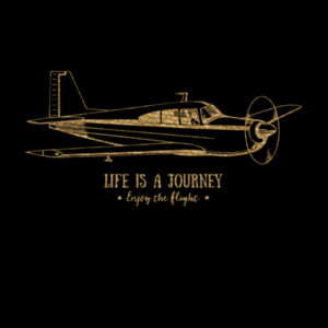 Life Is A Journey Gold - Women's Premium Cotton T-Shirt Design
