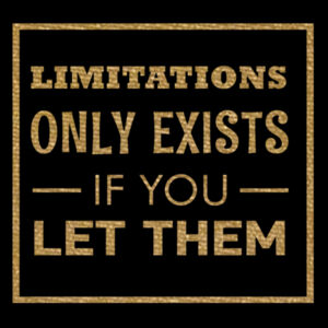 Limitations Gold - Youth Jersey Short Sleeve Tee Design