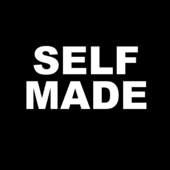 Self Made White - Women's Premium Cotton T-Shirt Design