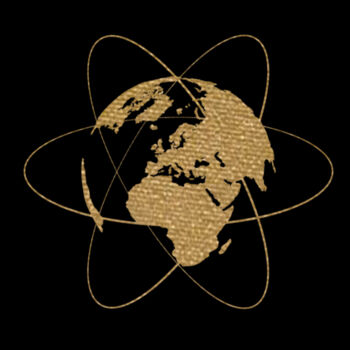 Universal Earth Gold - Unisex Premium Fleece Crew Sweatshirt Design