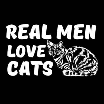 Men Love Cats White - Unisex Premium Fleece Hooded Sweatshirt Design