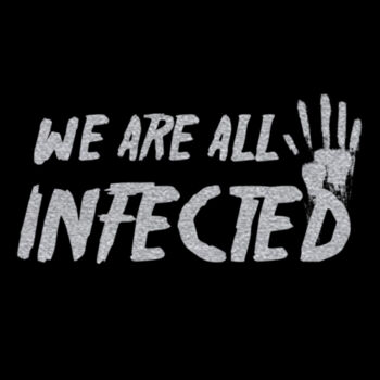 We're All Infected Silver - Youth Jersey Short Sleeve Tee Design