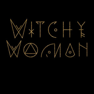 Witchy Women Gold - Unisex Premium Fleece Crew Sweatshirt Design