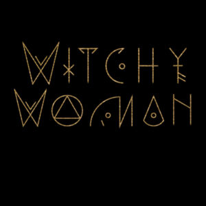 Witchy Women Gold - Women's Premium Cotton T-Shirt Design