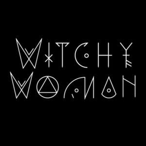 Witchy Women White - Unisex Premium Fleece Hooded Sweatshirt Design