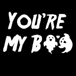 You're My Boo White - Unisex Premium Cotton Long Sleeve T-Shirt Design