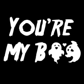 You're My Boo White - Unisex Premium Fleece Hooded Sweatshirt Design