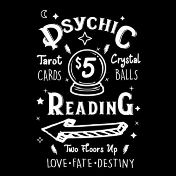 Psychic Reading White - Youth Jersey Short Sleeve Tee Design