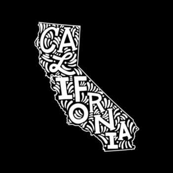 California - Unisex Premium Fleece Hooded Sweatshirt Design